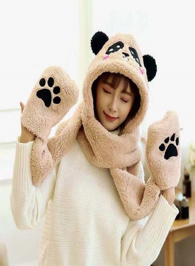 Rabbits Ear Hat Ears Movable Hat Glow Rabbits Ears Cap Plush Airbag Hats Caps Cute Hat For Girl Gift  - Image 3