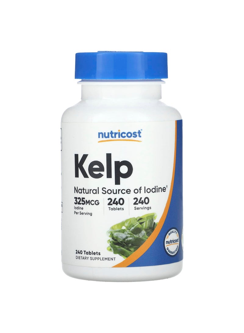 Kelp, 325 mcg, 240 Tablets