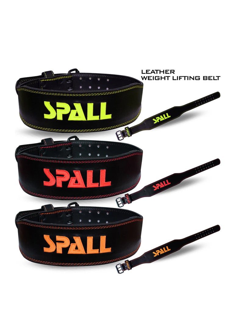 Spall Weight Lifting Belt For Gym Fitness Weight Lifting Gym Home Body Waist Strength Training Exercise Power Building Pull Up - Image 3
