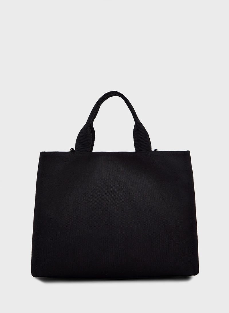 Ginger Smiley Mini Tote Bag - Image 2