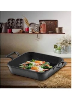 Square Cast Iron Pan 24 cm
