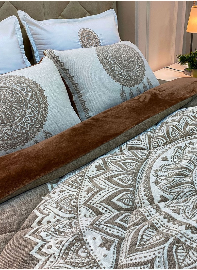 Family Bed Quilt Acrylic 1 piece size 240 x 240 cm model 3012 from Family Bed  - Image 5