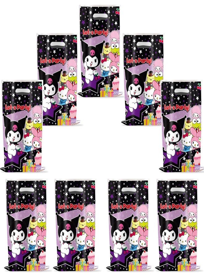 Losede 30pcs Birthday Party Gift Bags (2 Pack - Black, 6x9 inches - Cartoon Theme - Gift Bags - Party Supplies - Image 2