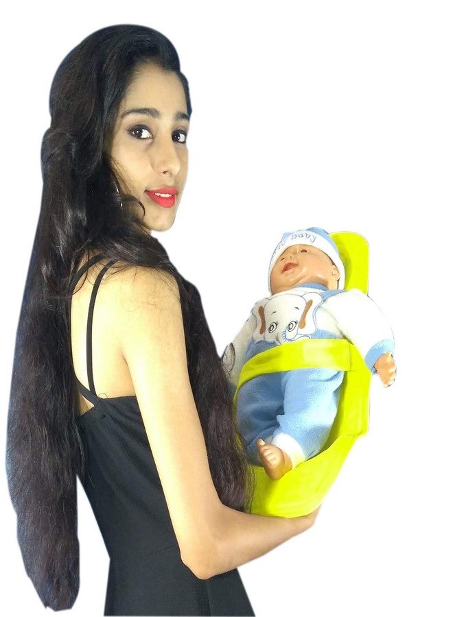 Hoopa Hoopa Infant Carrier, Sunshine Yellow | Feeding Pillow | Baby Carrier | Infant Carrier | Reclined Carrier - Image 4