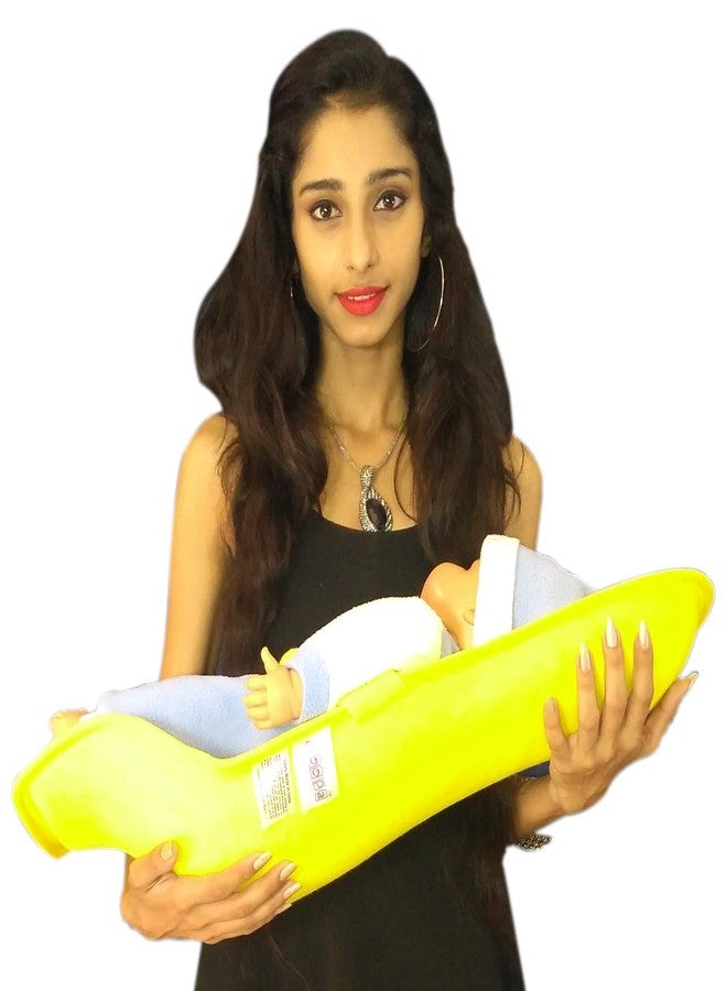 Hoopa Hoopa Infant Carrier, Sunshine Yellow | Feeding Pillow | Baby Carrier | Infant Carrier | Reclined Carrier - Image 5