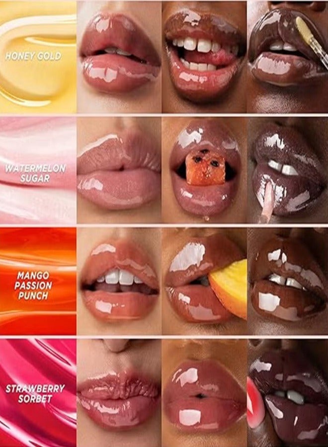 Gisou Honey Infused Lip Oil - Watermelon Sugar - Image 4