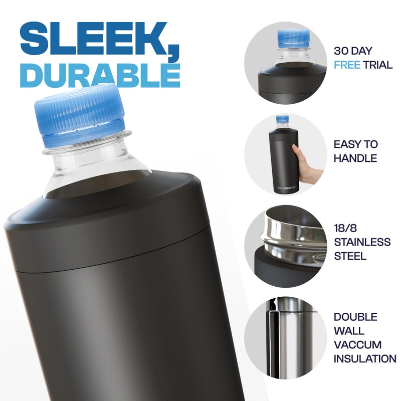 Frost Buddy Universal Buddy XL Can Cooler Fits 12-Ounce, 16-Ounce, 20-Ounce, and 24-Ounce Cans and Bottles - Keep Your Drinks Refreshingly Chilled for Over 12 Hours (Lights) - Image 3