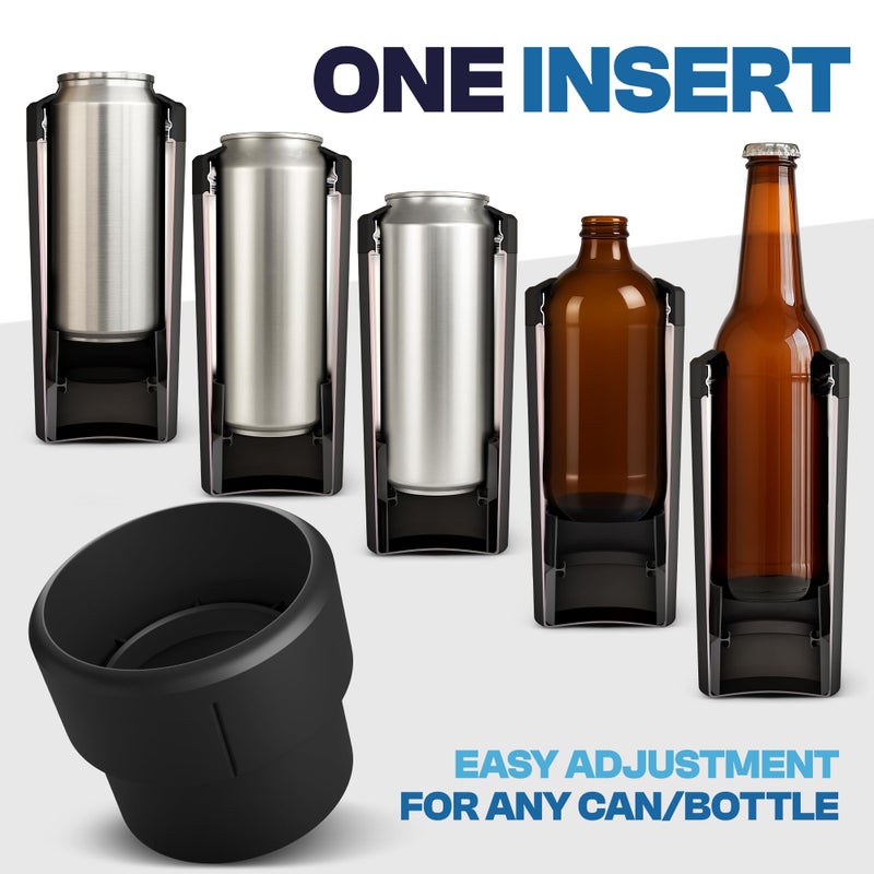 Frost Buddy Universal Buddy XL Can Cooler Fits 12-Ounce, 16-Ounce, 20-Ounce, and 24-Ounce Cans and Bottles - Keep Your Drinks Refreshingly Chilled for Over 12 Hours (Lights) - Image 5