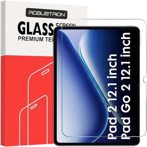Robustrion Tempered Glass for OnePlus Pad Go 2 12.1 "/ OnePlus Pad 2 Screen Protector Guard [Anti-Scratch and Smudge Proof] - 1 Pack - Image 1