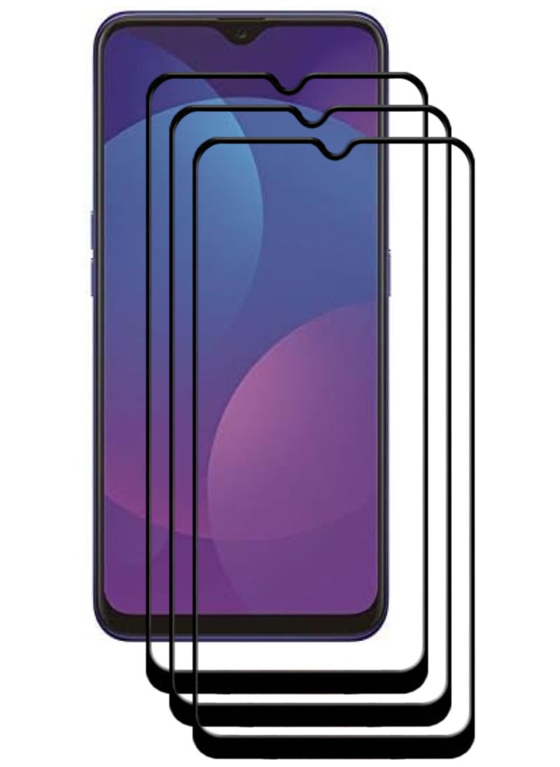 ACLIX 3 Pieces Antistatic ESD Dustproof Premium Quality High Definition Tempered Glass Screen Protector Designed For Oppo F11 - Image 1