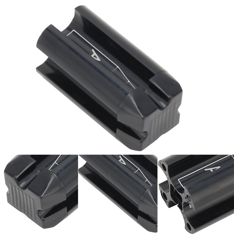 Brrnoo Sharpening Tool Sharpener for Eyebrow Pencil, Eyebrow Cosmetics 4-in-1 Multifunctional Eyebrow Pencil, Permanent Makeup Tool for Beginners & Professional (Black) - Image 4