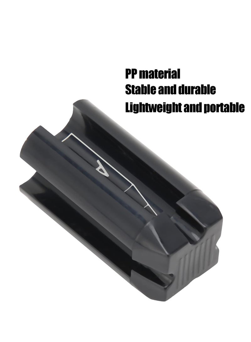Brrnoo Brrnoo Sharpening Tool Sharpener for Eyebrow Pencil, Eyebrow Cosmetics 4-in-1 Multifunctional Eyebrow Cosmetic Pencil, Permanent Makeup Tool for Beginners & Professional (Black) - Image 3