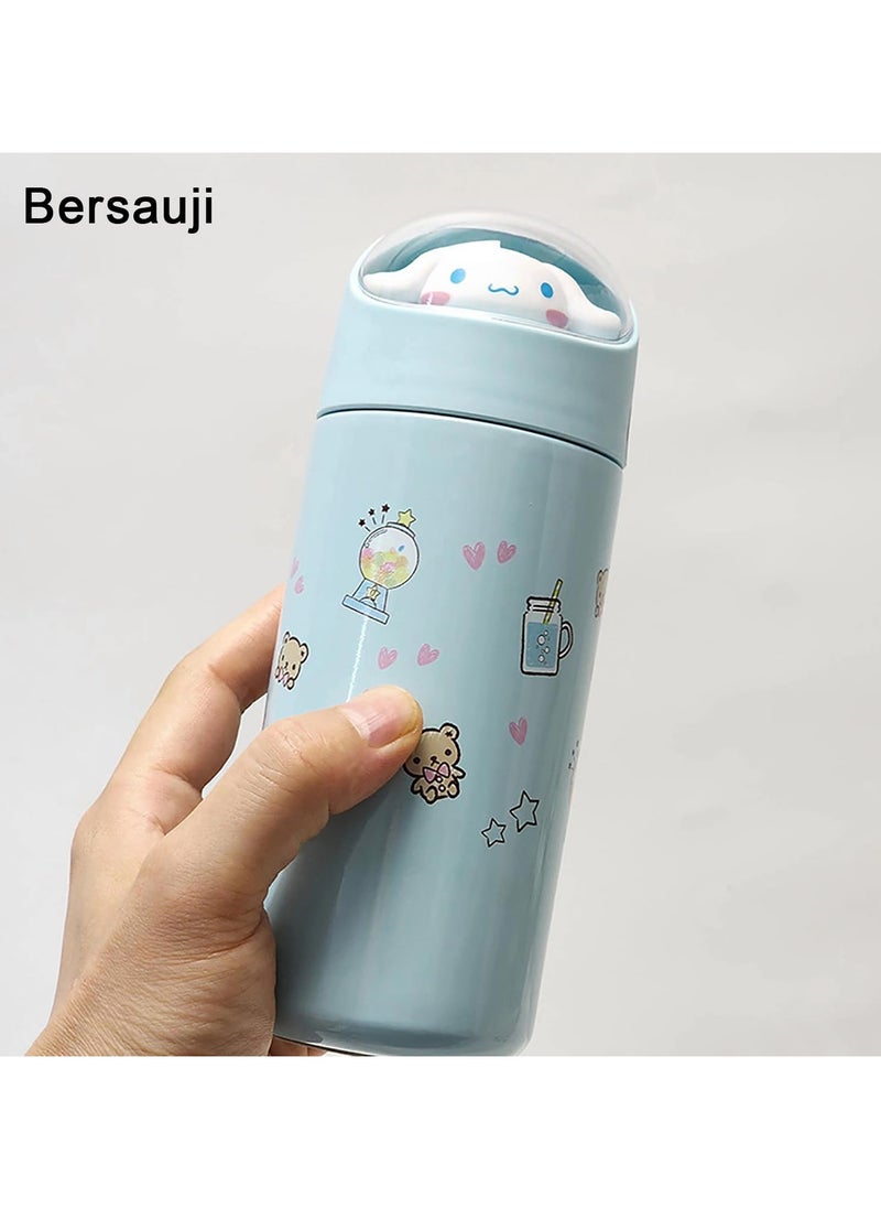 General - Cute Water Bottle Kawaii Anime Hot Travel Mug Reusable Stainless Steel Cute Insulated Bottle Hot and Cold Drinks - Image 1
