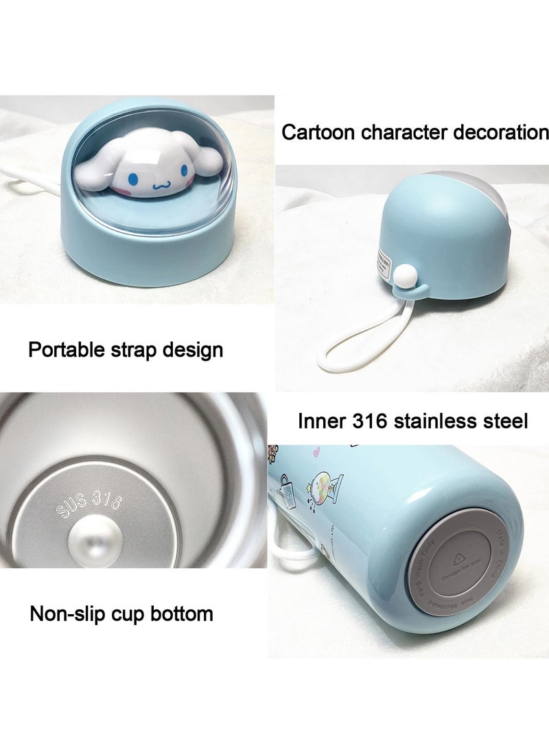 General - Cute Water Bottle Kawaii Anime Hot Travel Mug Reusable Stainless Steel Cute Insulated Bottle Hot and Cold Drinks - Image 1