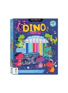 Hinkler Hinkler Kaleidoscope Dino Disco Coloring Kit  - Image 1