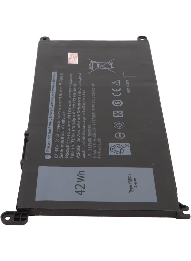 YRDD6 42Wh High-Performance 3500mah Laptop Battery – Replacement | Compatible With Dell Inspiron 15 3000, 5000, 7000 Series (3501, 3582, 3583, 3584, 3593, 5584, 5585, 5590, 5591, 5593) & more - Image 2