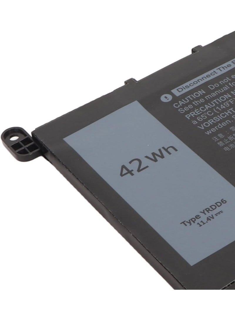 YRDD6 42Wh High-Performance 3500mah Laptop Battery – Replacement | Compatible With Dell Inspiron 15 3000, 5000, 7000 Series (3501, 3582, 3583, 3584, 3593, 5584, 5585, 5590, 5591, 5593) & more - Image 5