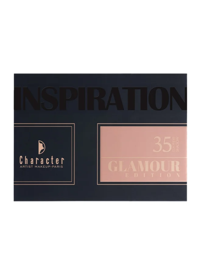 كاركتر Character 35 Color Glamour Edition Eyeshadow Palette Adventure