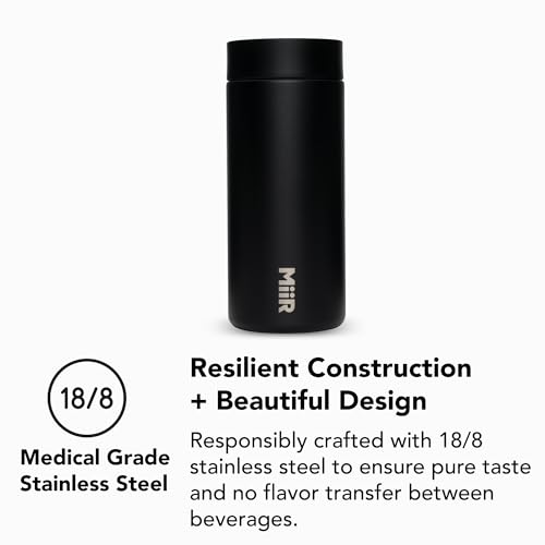 MiiR 360 Traveler, Stainless Steel Double-Wall Vacuum Insulated Tumbler - Leakproof 360 Lid for Easy Sipping on the Go; Perfect for Hot & Cold Drinks - Image 5