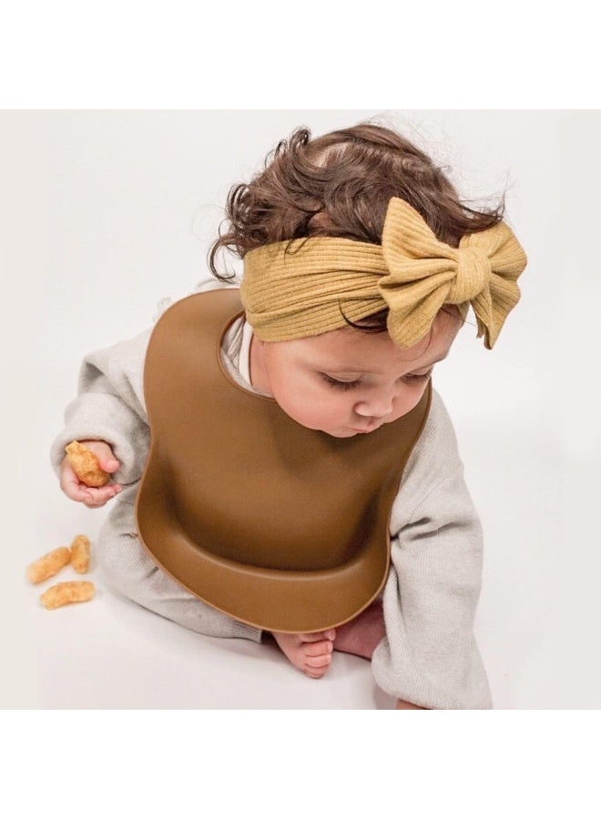 Niceye Pack of 10, Baby Girls Headbands with Bows Handmade Hair Accessories Stretchy Hairbands for Newborn Infant Toddler - Image 5