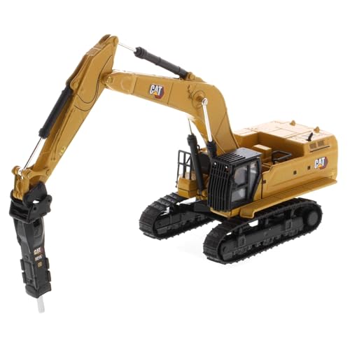 Diecast Masters 187 Caterpillar 395 Next Generation Hydraulic Excavator wHammer  Shear 85688 - Image 5