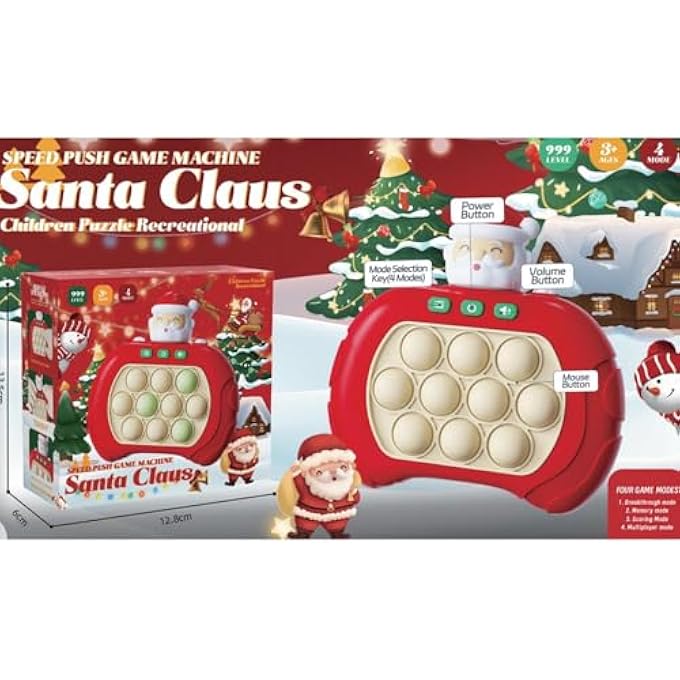 BREAKTHROUGH GAME CONSOLE SANTA CLAUS LIGHT UP POPPING GAMES FOR TEENS GIFTS|TOYS & HOBBIES | EDUCATIONAL | OTHER EDUCATIONAL TOYS - Image 4