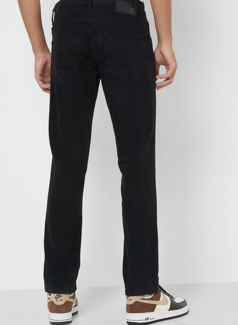 Seventy Five Mens Basic Jeans