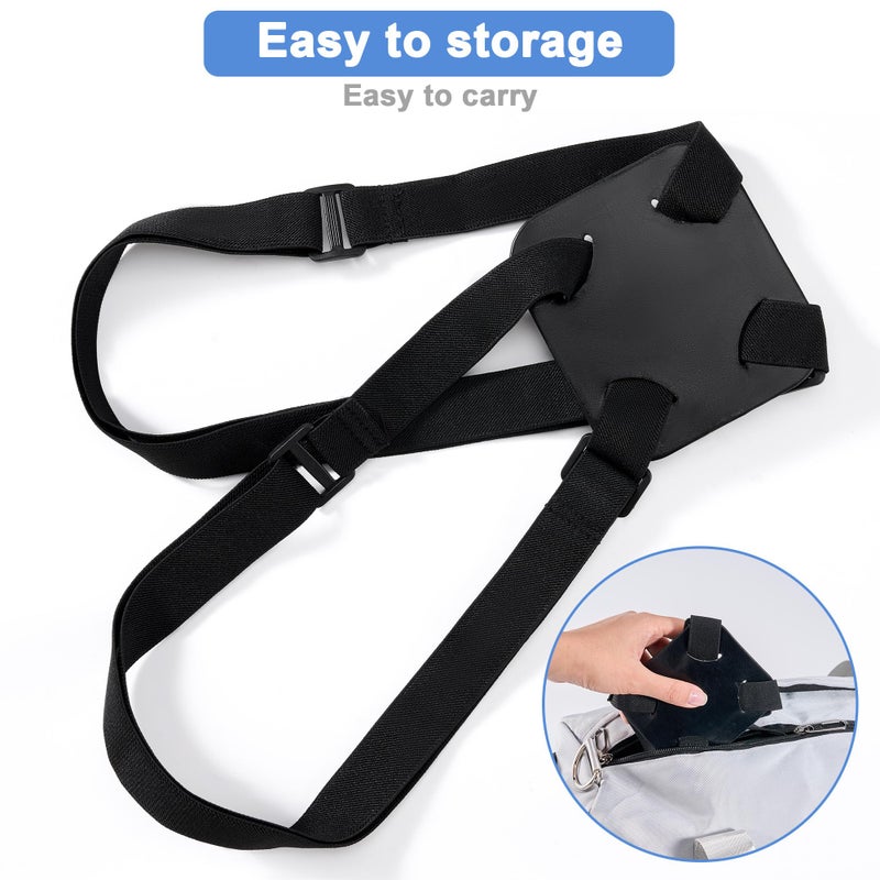 Chelmon 2 Pack Luggage Straps, Ajustable Elastic Bungee Belt for Suitcases, Add Extra Bag Easy and Securely for Travel - Image 2