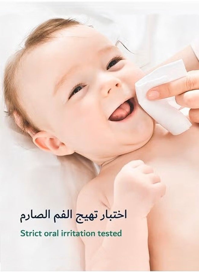 Generic 99.9% Water Wipes,Soothing & Protecting Wet Wipes, Non-alcoholic & Unscented Baby Wipes for Sensitive Skin,20x80 (1600 Wipes) Baby Wet Wipes  - Image 3