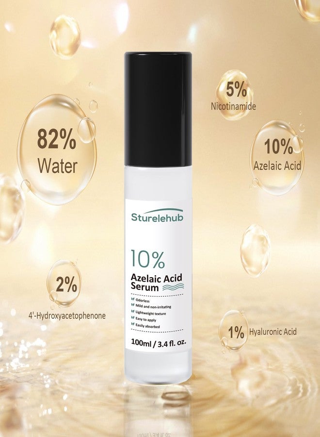Sturelehub سيروم حمض الأزيليك 10%، 3.4 أونصة سائلة / 100 مل، سيروم حمض الأزيليك لتقليل احمرار الوجه - Image 2
