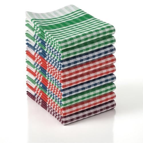 Pixel Home Decor | Economy Range | Multipurpose Cleaning Cloth, Kitchen Napkin, Table Wipe (20x20 inch) Pack of 10 Pcs - Image 5
