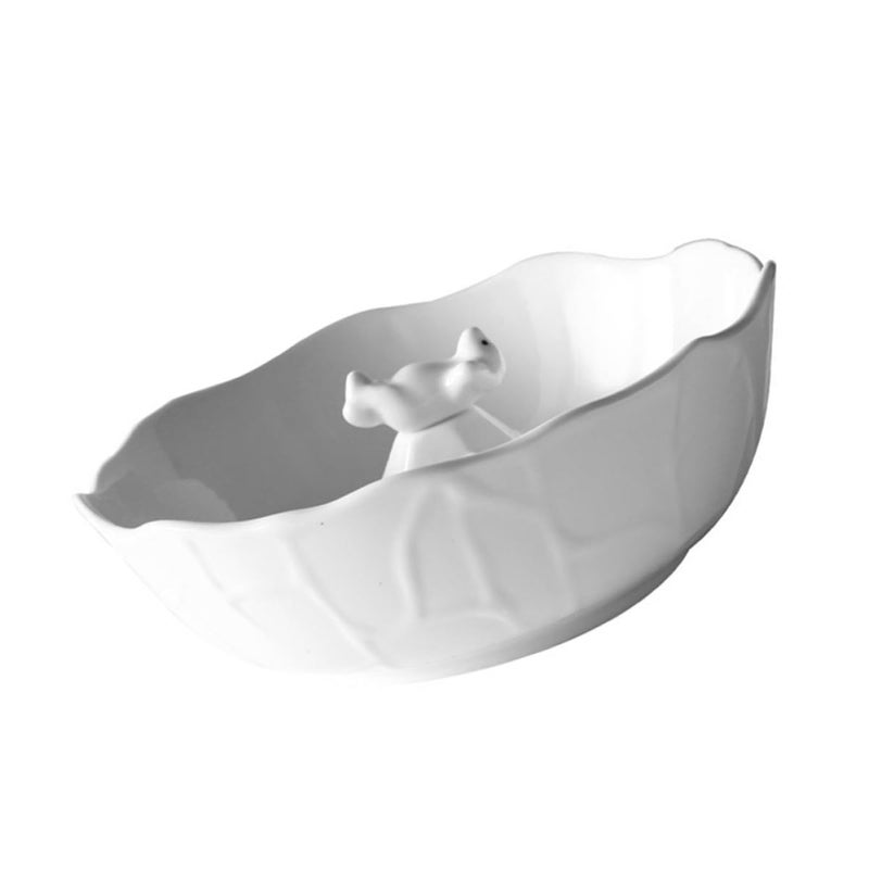 Ceramic Polar Bear Snack Bowl 1000ml For Dessert Salad Soup Kitchen Dining - Image 2