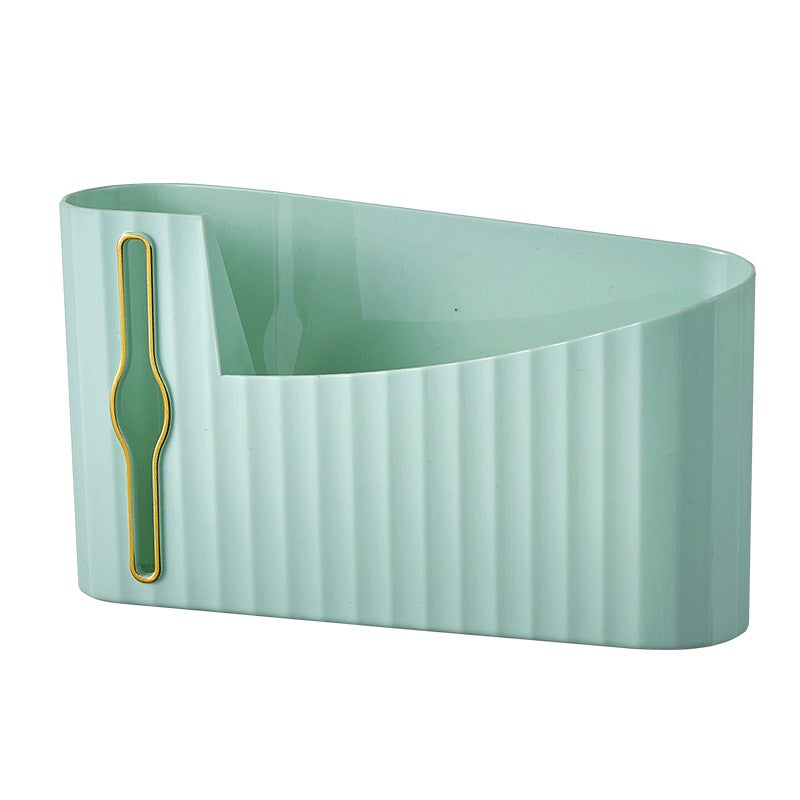 Light Luxury Garbage Bag Storage Box Wall Hanging Artifact Kitchen Bathroom Punch-Free Extracting Garbage Bag Storage Fidelity Box - Image 1