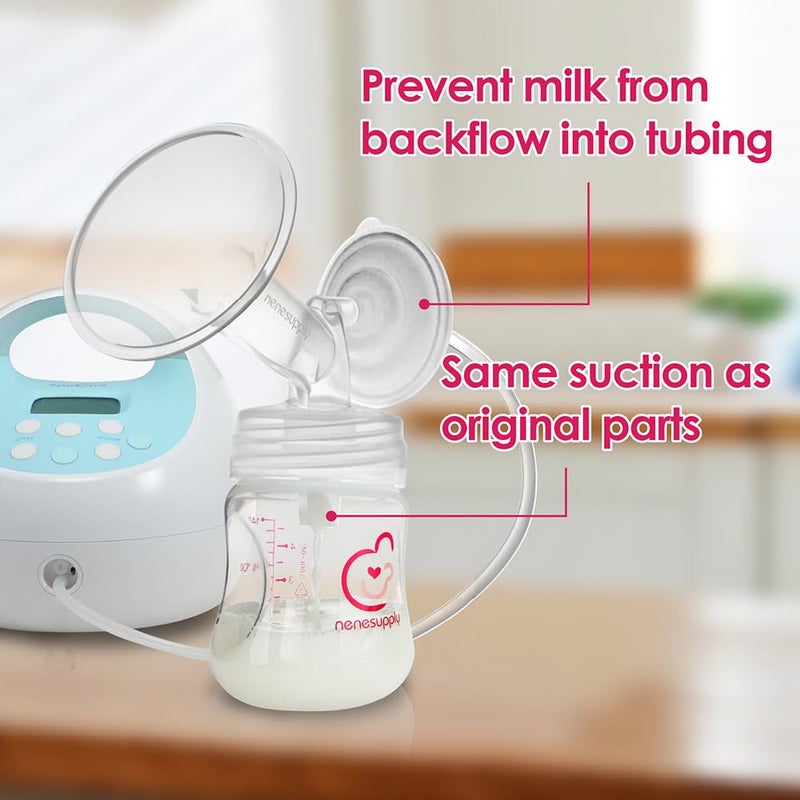 Nenesupply 24mm Flange Pump Parts Compatible w Spectra S2 S1 Breast Pumps Replacement Kit for Spectra Pump Parts S2 Parts S2 Accessories Inc Flange Duckbill Valve Backflow Protector - Image 3