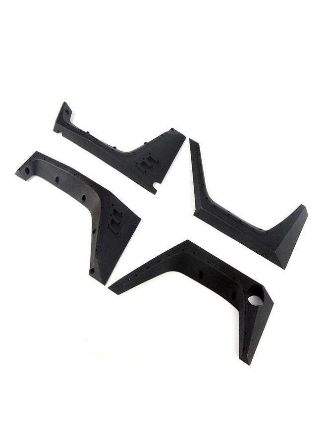 LCX Racing 1/10th RC Crawler Car Nylon Mud Guard Fender Flare for RC Car Axial SCX10 II Wranger Body(4PCS), Upgrades Parts Accessories - Image 1