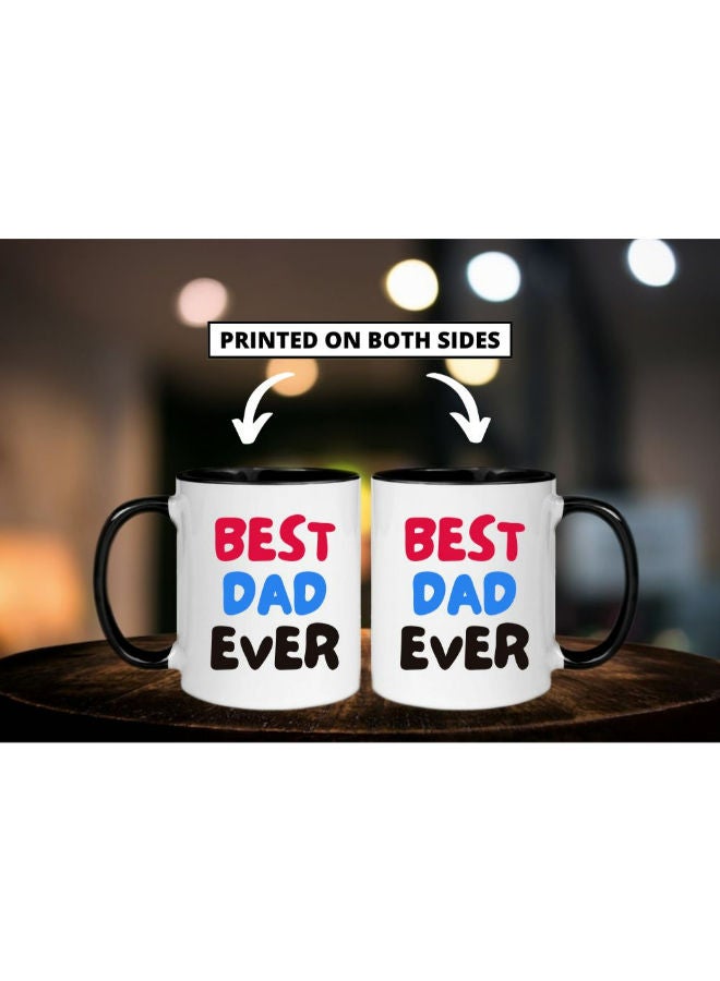 MEC مجموعة Best Mom Ever Best Dad Ever مكونة من كوبين للمشروبات الساخنة والباردة، كوب قهوة، هدية اسبريسو، كوب قهوة، كوب شاي، كوب قهوة مع اسم، كوب قهوة من البورسلين، كوب شاي هدية، 11 أونصة - Image 3
