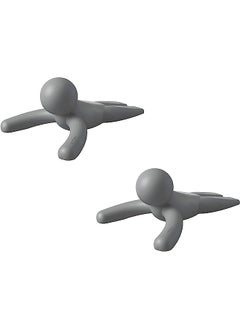 Buddy Door Stop, Charcoal Set Of 2 Gray 1013767-149
