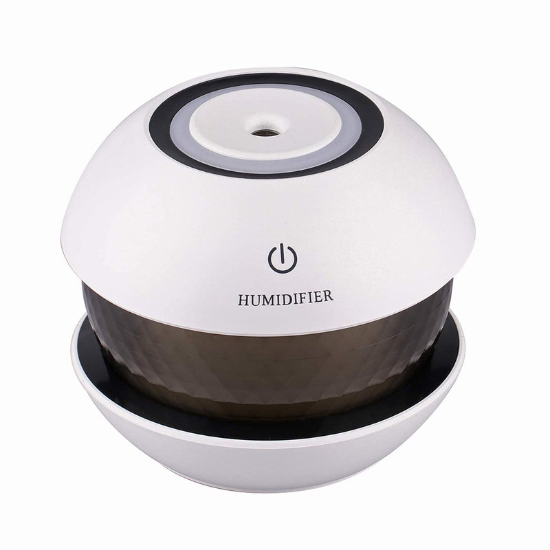 PATTAR Ultrasonic Humidifiers Essential Oil Diffuser Aroma Air Humidifier with Colorful Magic Diamond Ultrasonic Humidifier for Car Office - Image 1