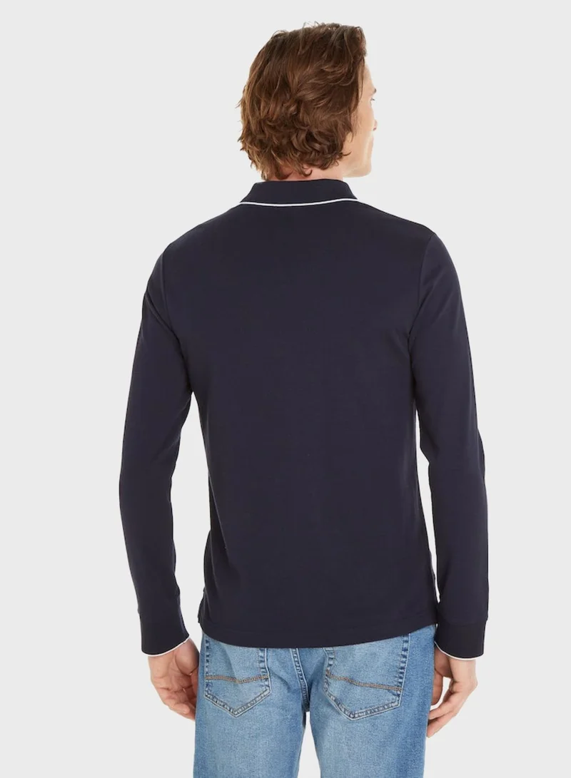 CALVIN KLEIN Logo Pique Polo