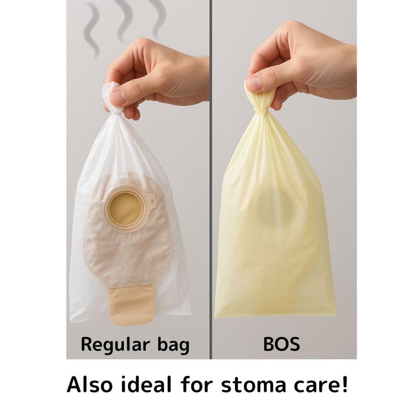 BOS Amazing Odor Sealing Disposable Bags, for Baby Diapers, Pet Waste or Any Sanitary Product Disposal - Durable and Unscented[Size: XS, Color: Pink] (200 Count, Pack of 1) (200 Bags) - Image 3
