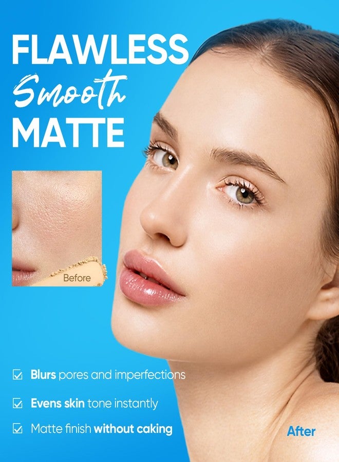 سكينتفيك بودرة أساس سكينتيفيك ألترا كوفر، تغطية كاملة بلمسة نهائية مطفية، بودرة مضغوطة خالية من العيوب بمسحة واحدة مع التحكم في الزيوت، خفيفة الوزن وتدوم طويلاً، تعمل على إخفاء المسام للبشرة الدهنية (01 فانيليا) - Image 3