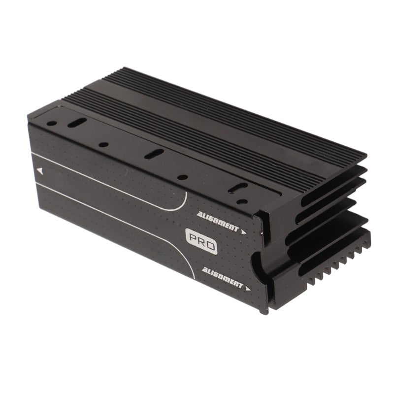 جيي مبرد M.2 Heatsink 2280 SSD من سبائك الألومنيوم لتبديد الحرارة - مبدد حراري صامت لـ NVME SSD مع سيليكون حراري لحماية البيانات - Image 2