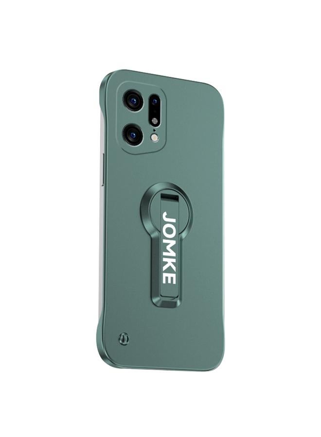 S-TOP Case For OPPO Find X5 Pro Baking Varnish 360 Rotate Holder No Frame PC Phone Case - Image 1