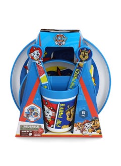 STOR 5-Piece Premium Bicolor Paw Patrol Dinnerware Set Multicolour 260 ml  - Image 1