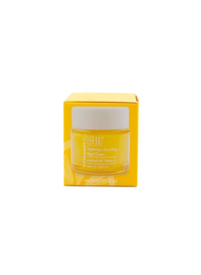 Om She Aromatherapy Vitamin C Night Cream 1.69fl oz - Brightening aand Smoothing, Squalane, Rosehip Oil. Australian Made. - Image 5
