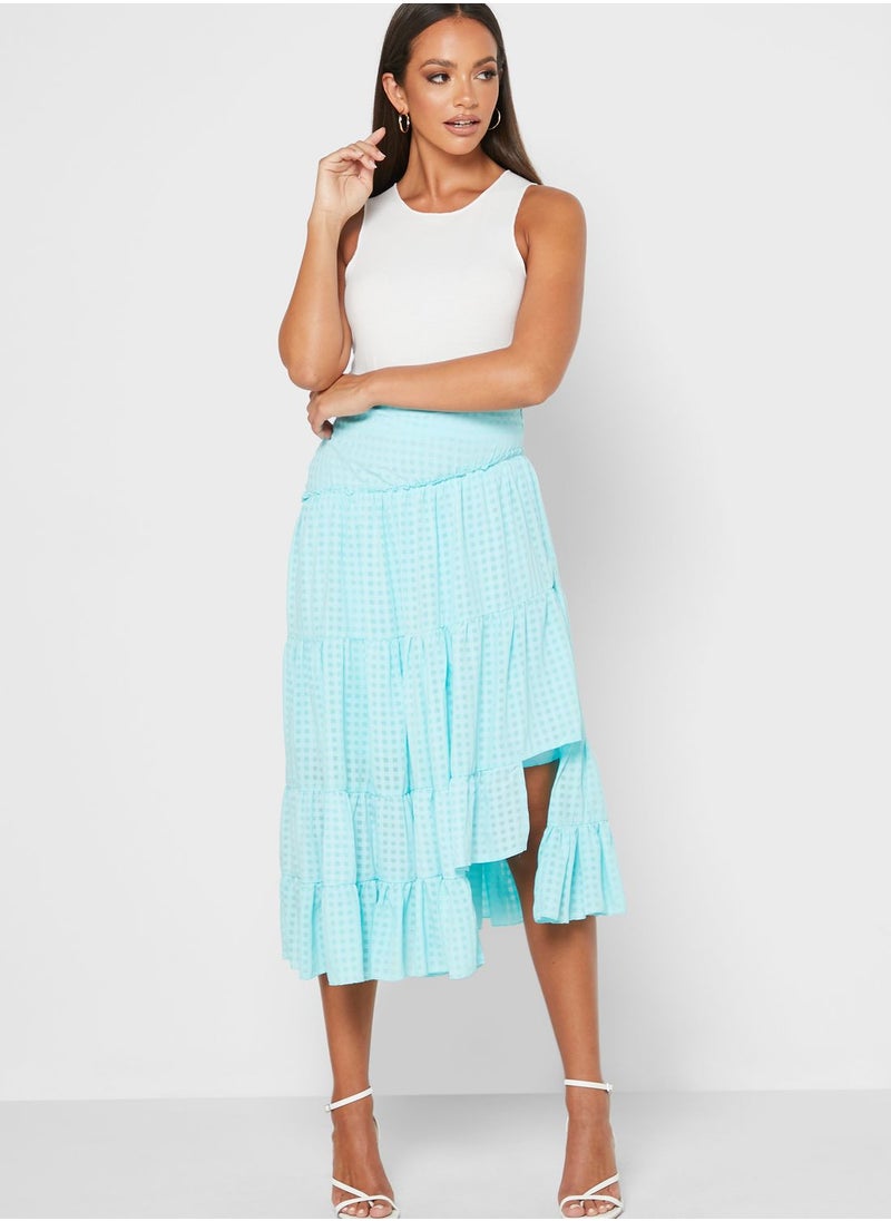 ELLA - Asymmetrical Tiered Skirt - Image 1