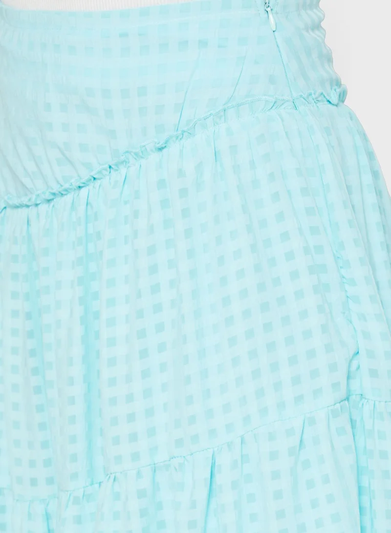 ELLA Asymmetrical Tiered Skirt