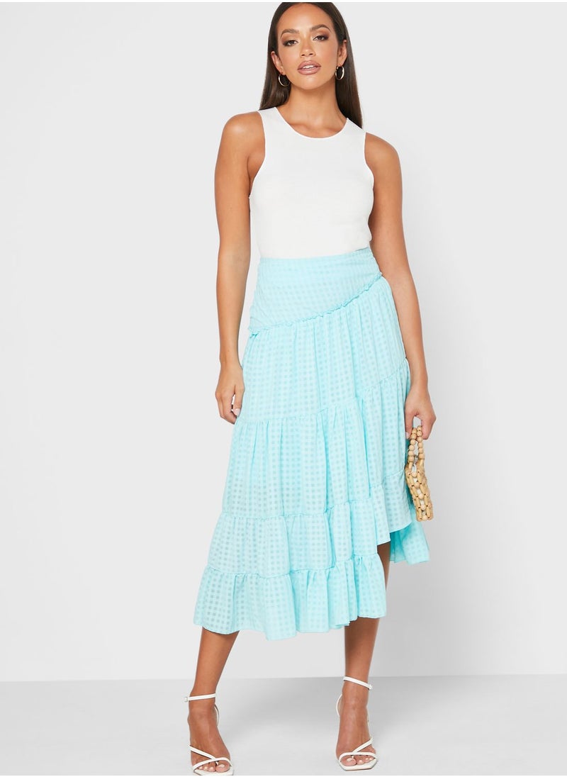 ELLA - Asymmetrical Tiered Skirt - Image 1