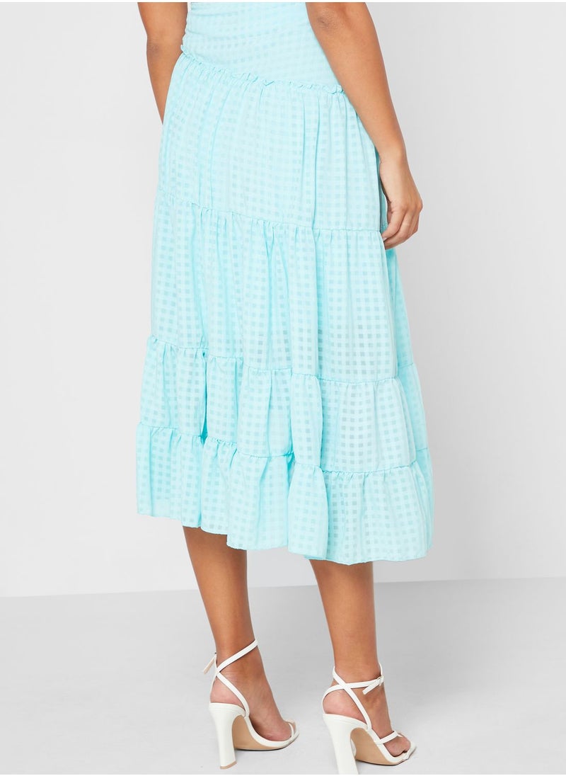 ELLA - Asymmetrical Tiered Skirt - Image 1