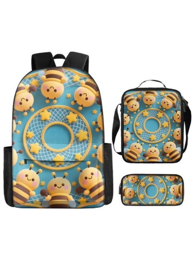 Bright Li Fire Fun cartoon print three-piece surprise online! Outing/Sports/Learning Universal | Cute Design + Super Practical Combination - 97 - Image 4